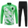 Sudadera De Entrenamiento Atlético Madrid Cremallera De Cuarto 23-24 Verde - Niño